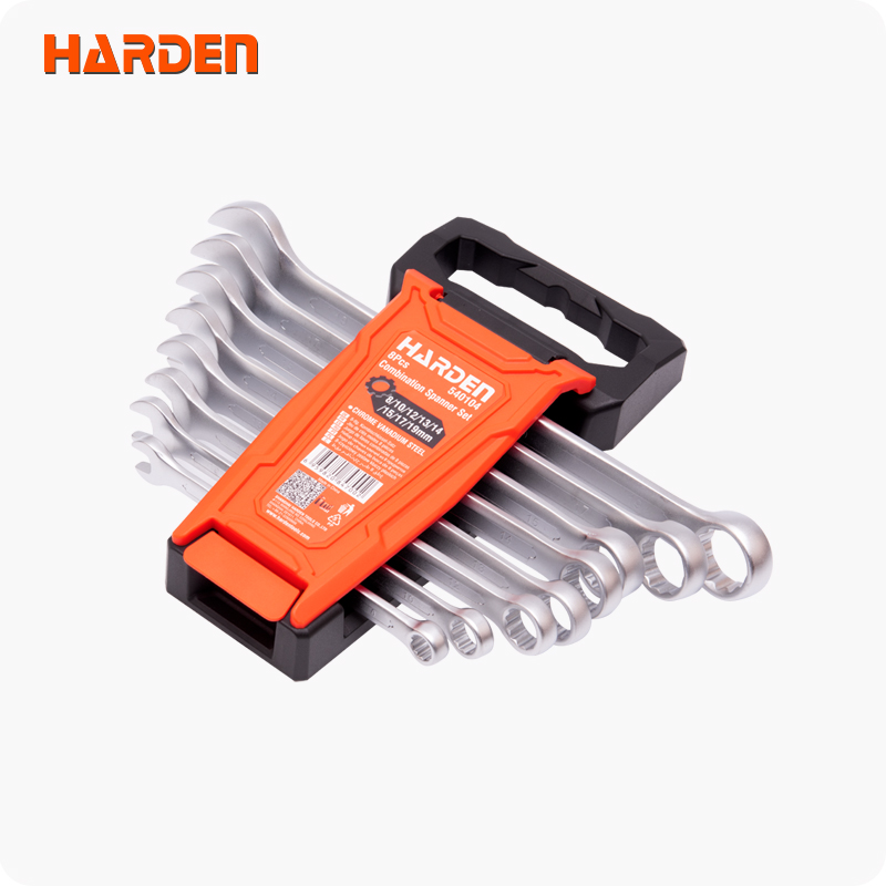 ΚΛΕΙΔΙΑ ΓΕΡΜ/ΝΑ CrV SET 8τμχ 8-19mm Harden