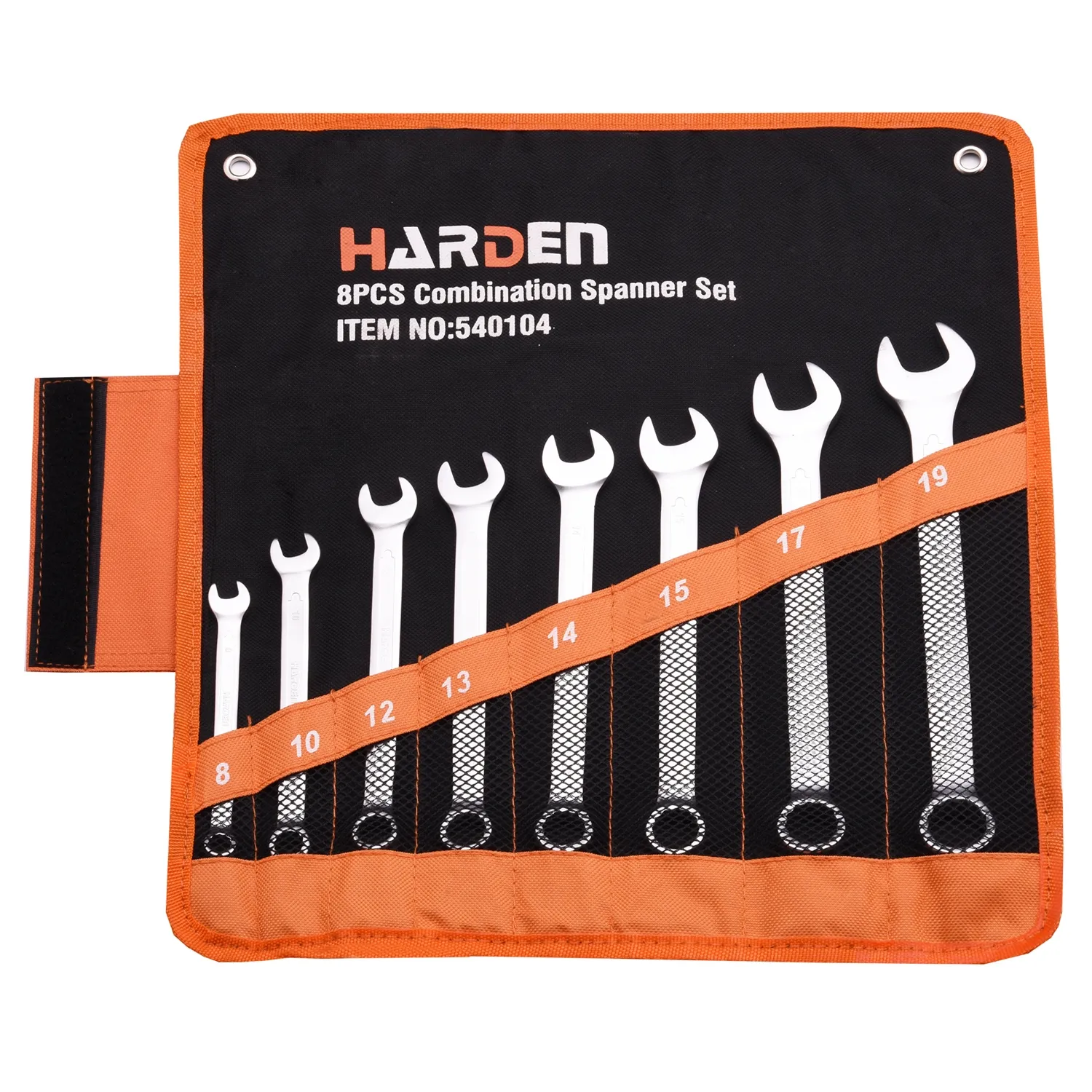 ΚΛΕΙΔΙΑ ΓΕΡΜ/ΝΑ CrV SET 8τμχ 8-19mm Harden