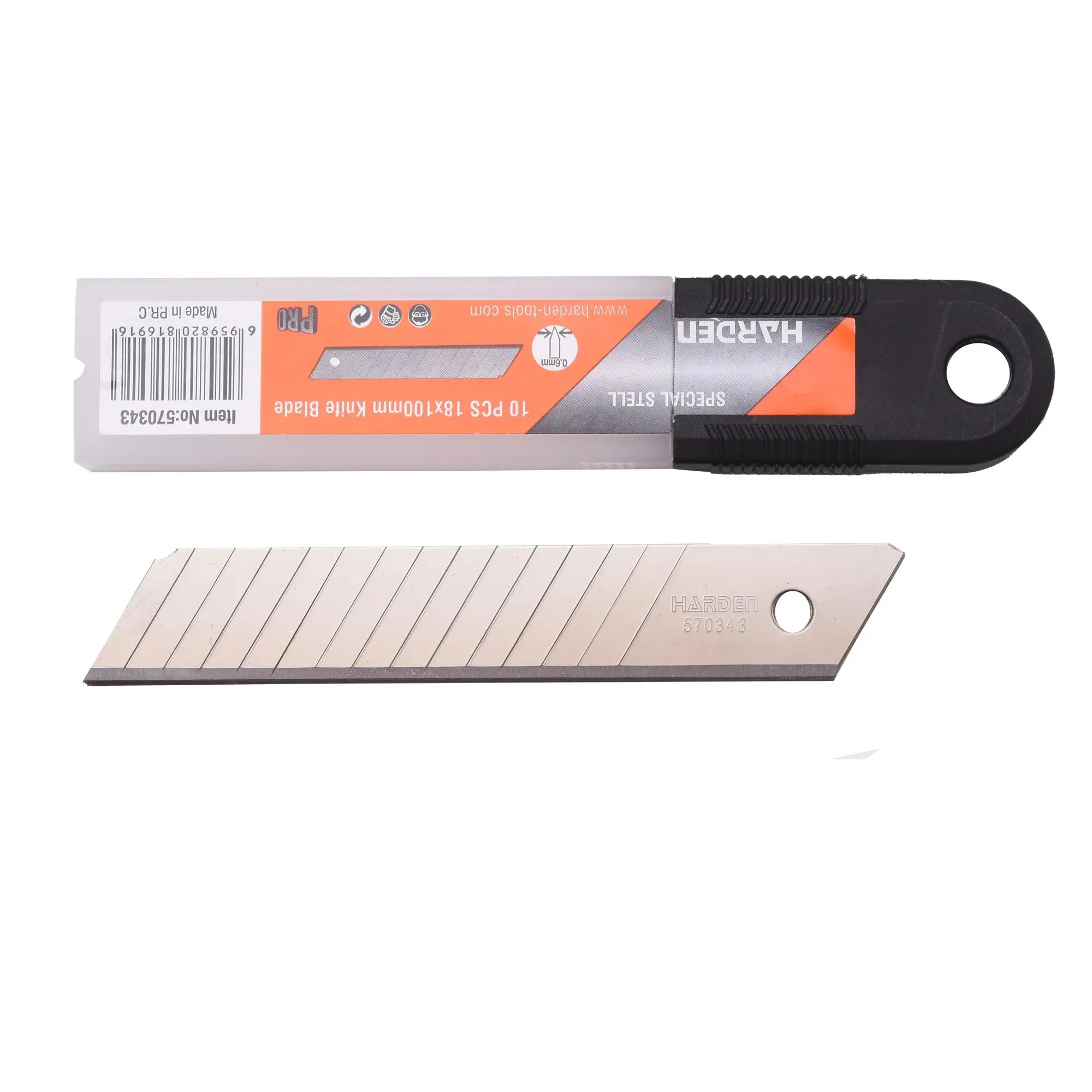 ΛΑΜΕΣ ΜΑΧΑΙΡΙΩΝ 18mm Harden 10τεμ