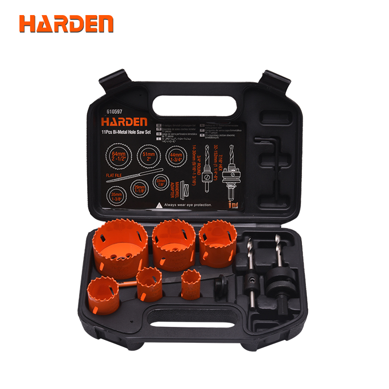ΠΟΤΗΡΟΤΡΥΠΑΝΑ Bi-Metal 11τμχ Harden