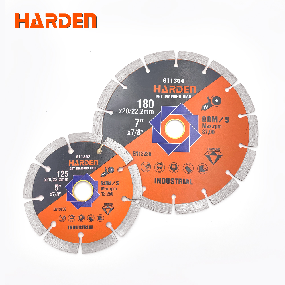ΔΙΣΚΟΙ ΔΙΑΜΑΝΤΕ ΔΟΜΙΚΩΝ ΥΛΙΚΩΝ 115mm Harden