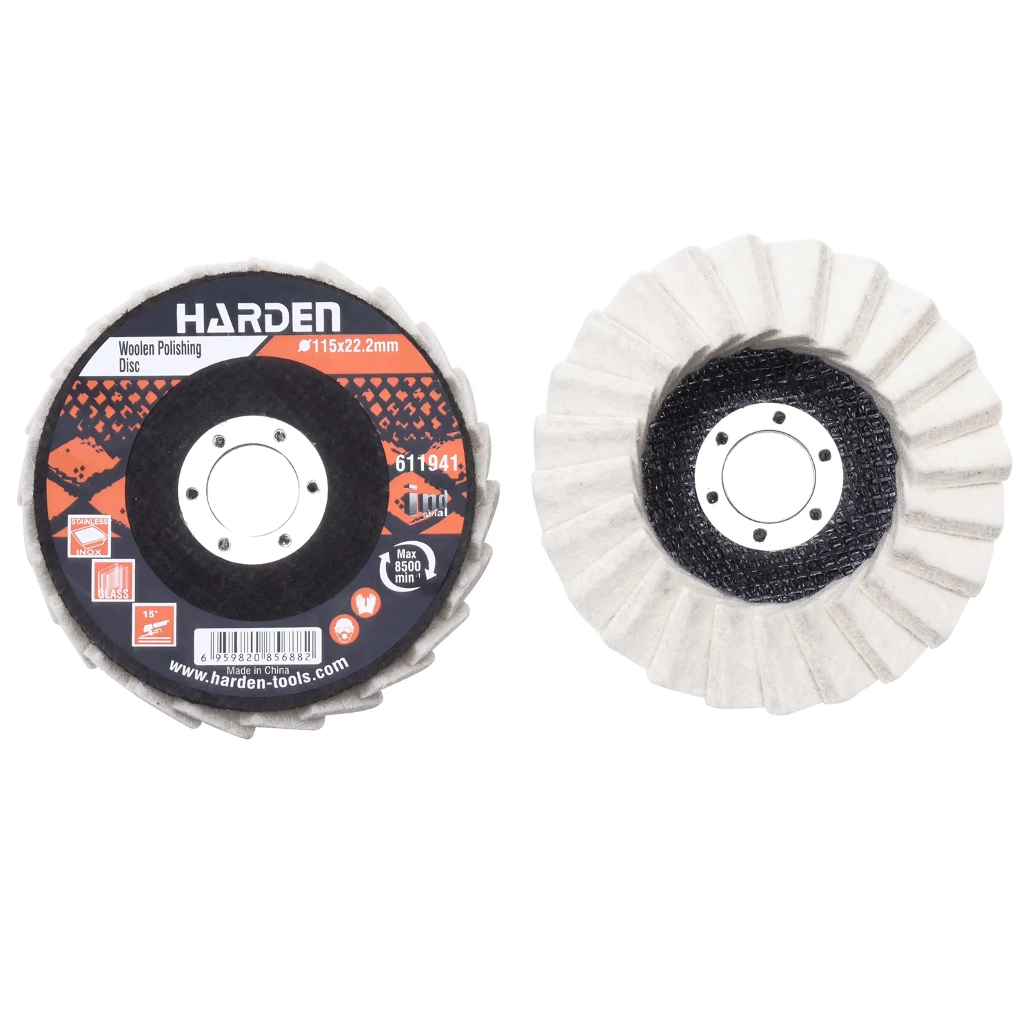 ΦΤΕΡΩΤΕΣ ΚΕΤΣΕΣ ΓΥΑΛΙΣΜΑΤΟΣ 115mm Harden