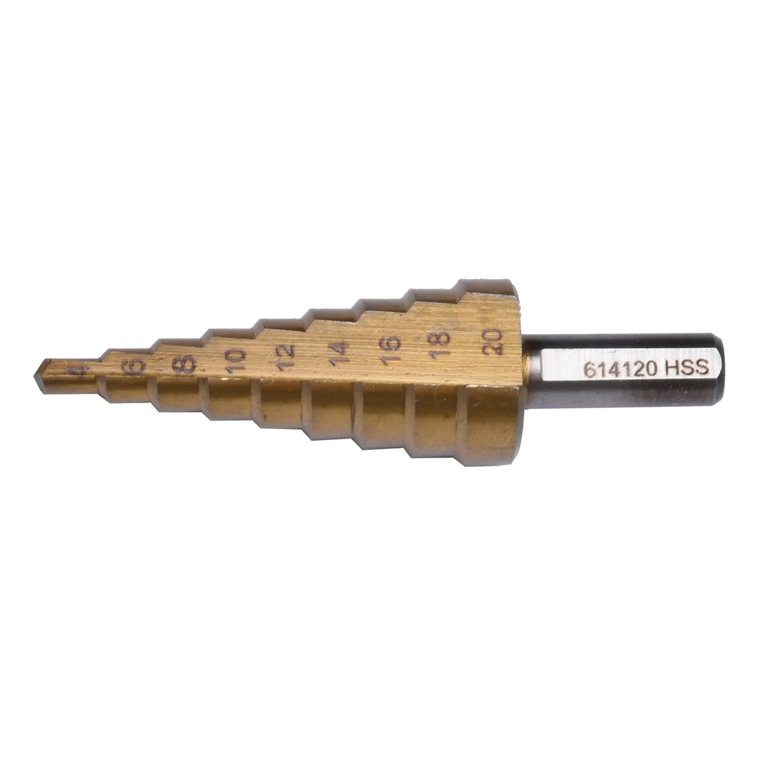 ΤΡΥΠΑΝΙΑ ΚΩΝΙΚΑ HSS TITANIOY 4-20mm Harden