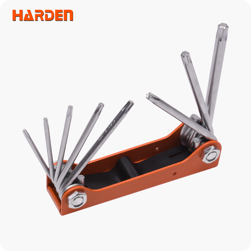 ΚΛΕΙΔΙΑ TORX ΣΟΥΓΙΑΣ 8τμχ Harden