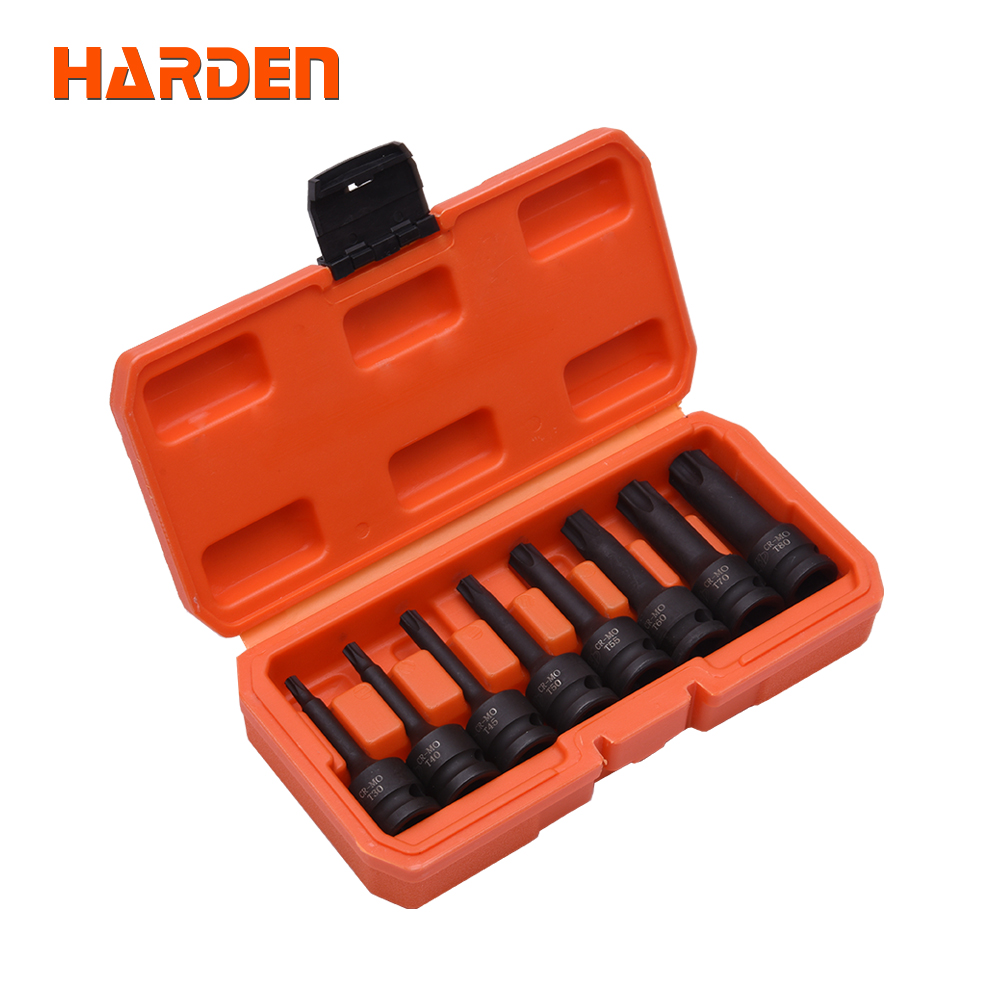ΚΑΡΥΔΑΚΙΑ ΑΕΡΟΣ TORX 1/2''x8τεμ ΜΑΚΡΥΑ Harden