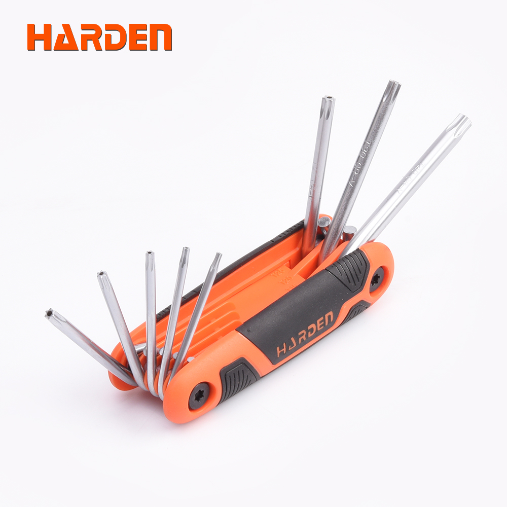 ΚΛΕΙΔΙΑ TORX ΣΟΥΓΙΑΣ ΑΝΤΙΟΛΙΣΘΗΤΙΚΗ ΛΑΒΗ 8τμχ Harden